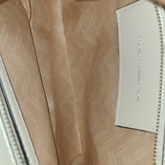French Connection, white handbag with strap. NWT - Picture 3 of 6